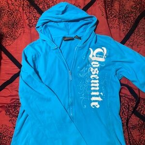 y2k vintage Yosemite zip up hoodie